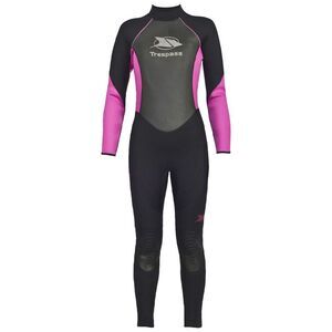 Trespass Womens/Ladies Aquaria Full Length 5mm Wetsuit / Black